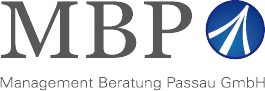 Das Bild zeigt das Logo von "MBP" als Partner