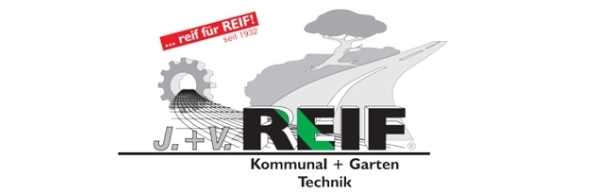 Das Bild zeigt das Logo von "Reif" als Partner